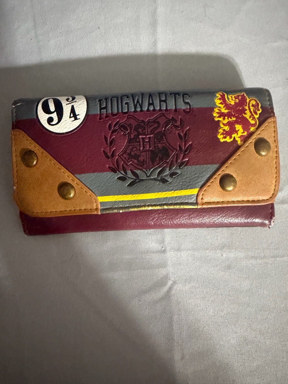 Harry Potter Women's Wallet - Maroon / Tan